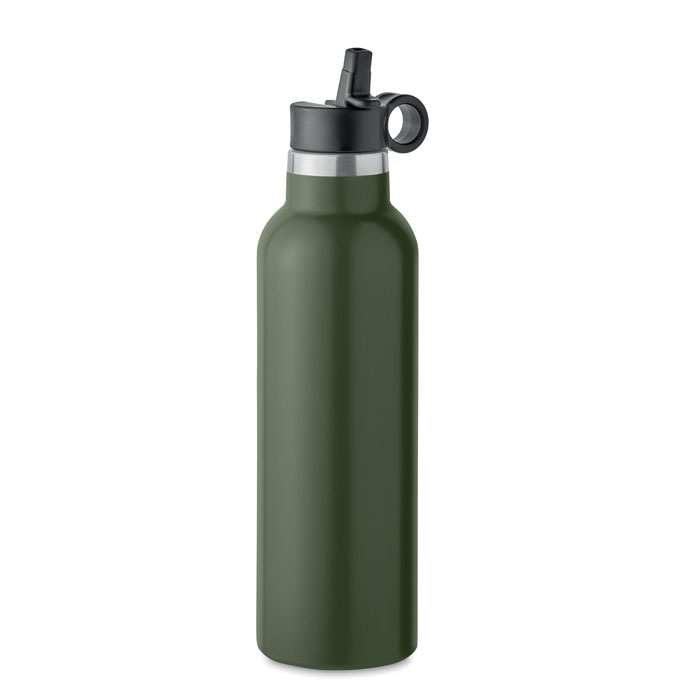 Bouteille publicitaire inox recyclé 700 ml BOALI Vert foncé